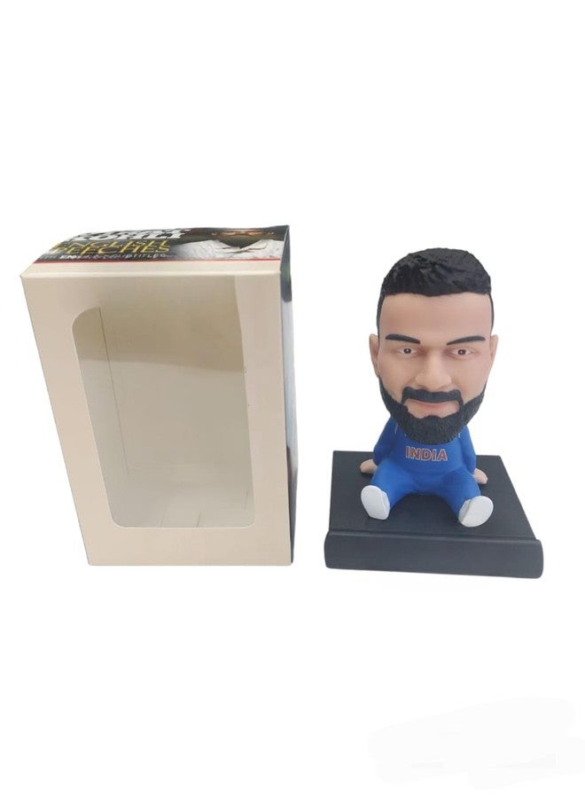 سلسلة مفاتيح مميزة، مجسم هزاز للوحة القيادة في السيارة مع حامل للهاتف المحمول، ديكور منزلي ومكتبي (فيرات كوهلي)